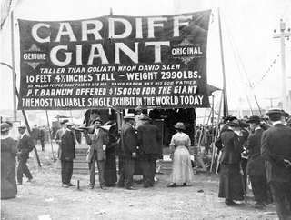 Imagen: El “gigante” de Barnum.